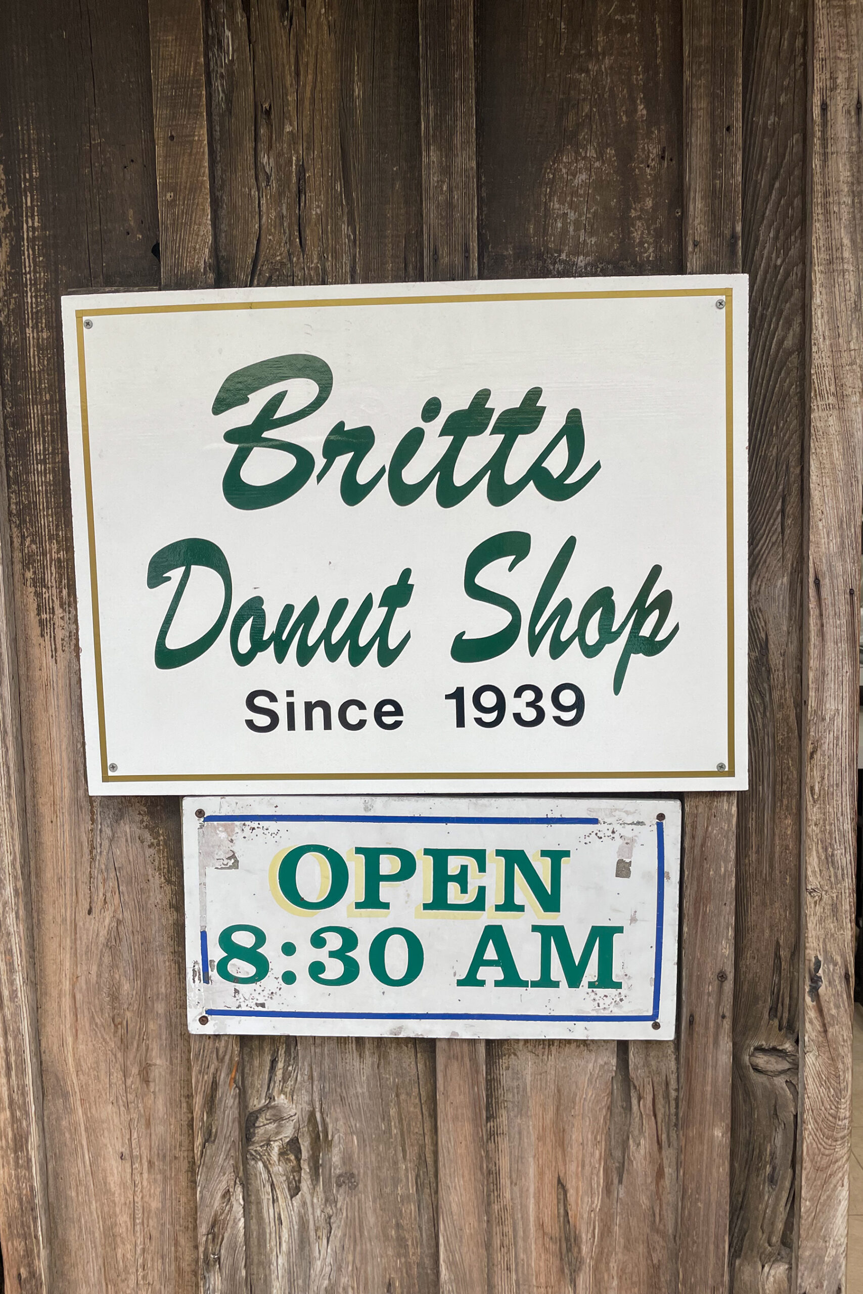 Britt's Donuts Where The Dogwood Blooms